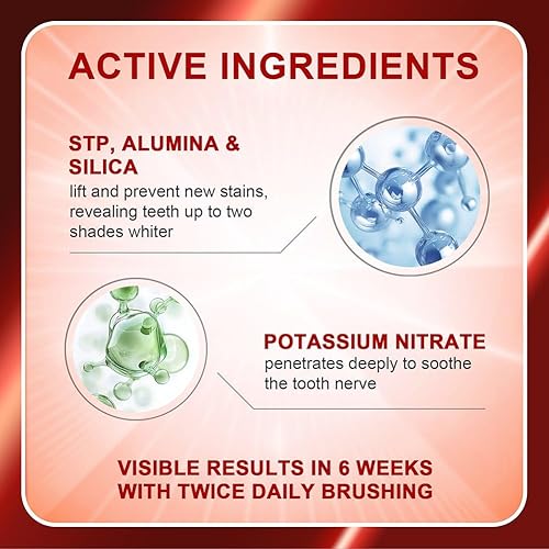 Miniatura 4 de SP 6 Pasta de dientes blanqueadora probiótica - Fórmula probiótica mejorada para mejorar la salud bucal, dientes más blancos y una sonrisa radiante