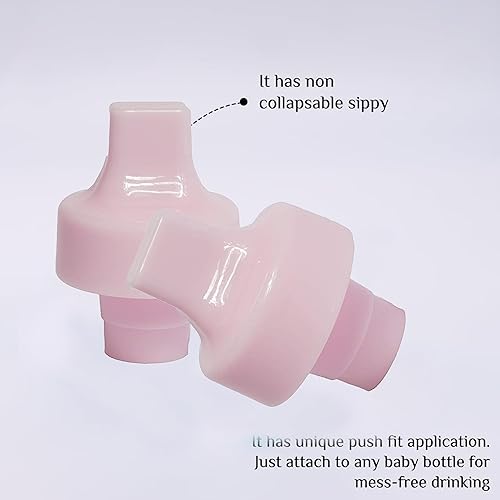 Miniatura 3 de Refresh-a-Baby - Adaptador universal de boquilla superior para botella, paquete de 2 piezas, reutilizable, convierte cualquier botella en una taza