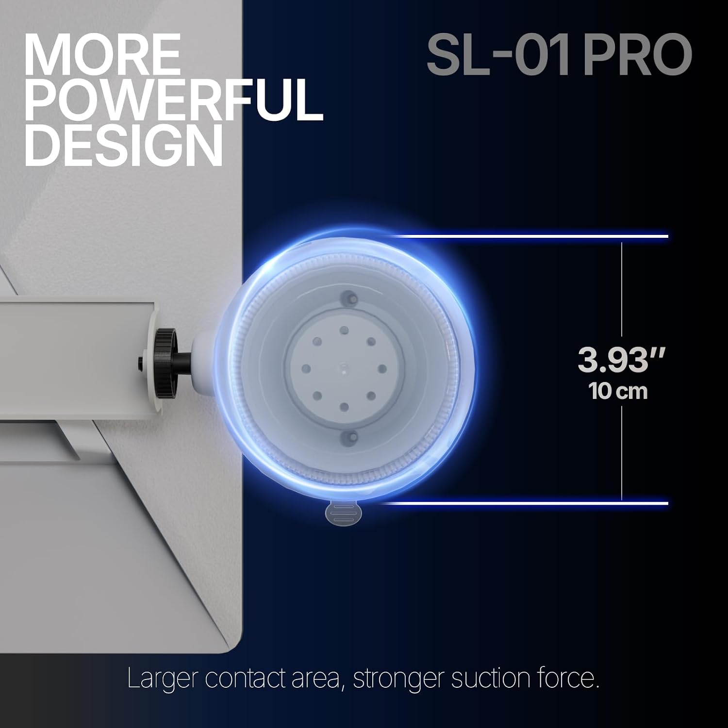 Starlink Mini Mount,Suction Cup Mount for Car Sunroofs or Windows,360-Degree Rotation,Strong Suction for Stable Satellite Signal in RVs, Boats, and Road Trips,White image 4