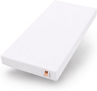 Matratze Maxi 70x140 | kindermatratze - 100% Polycotton Einfach Waschbarer Bezug | kinderrollmatratze | Tragbar Matratze fur Kider | kindermatratze