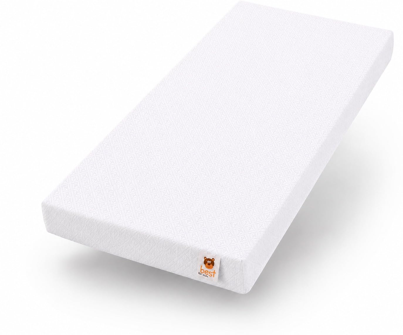 Matratze Maxi 70x140 | kindermatratze - 100% Polycotton Einfach Waschbarer Bezug | kinderrollmatratze | Tragbar Matratze fur Kider | kindermatratze