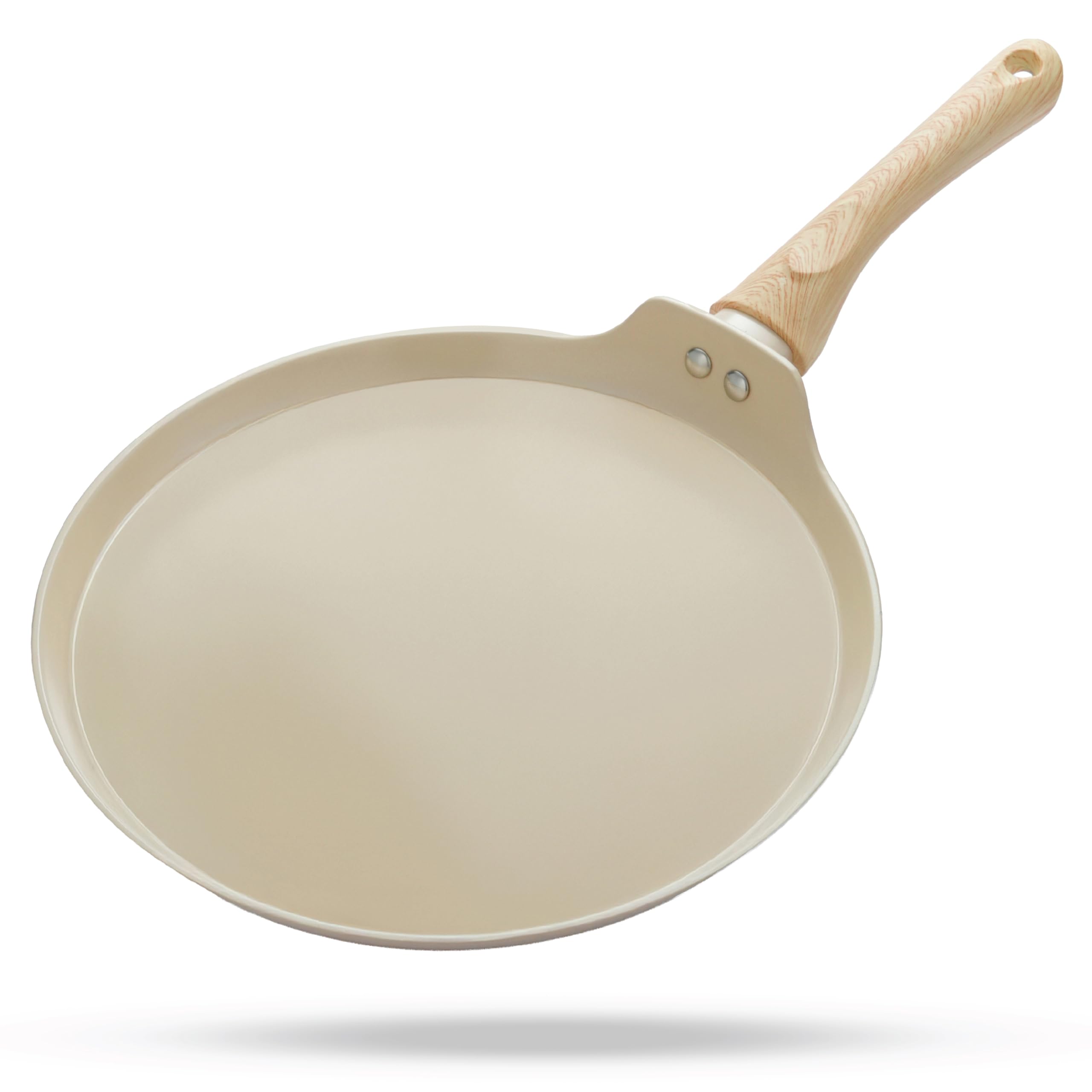 Lifelong Forged Roti Tawa with Wooden Finish Handle for Dosa, Chapati | 28cm | Pre-Seasoned, Non-Stick & Teflon Free | Scratch Resistant and Durable | Gas & Induction Stove-Friendly (LLFGT28)-image-14
