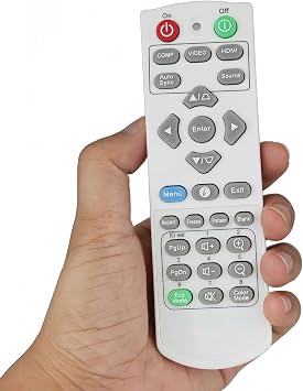 Universal Replacement Remote Control Compatible for ViewSonic PA502SE PA502XE PA503S A503X Projector
