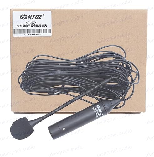 Miniatura 7 de HT-320H Mini micrófono de condensador colgante,Micrófono de condensador coral colgante,Micrófono de condensador instrumental