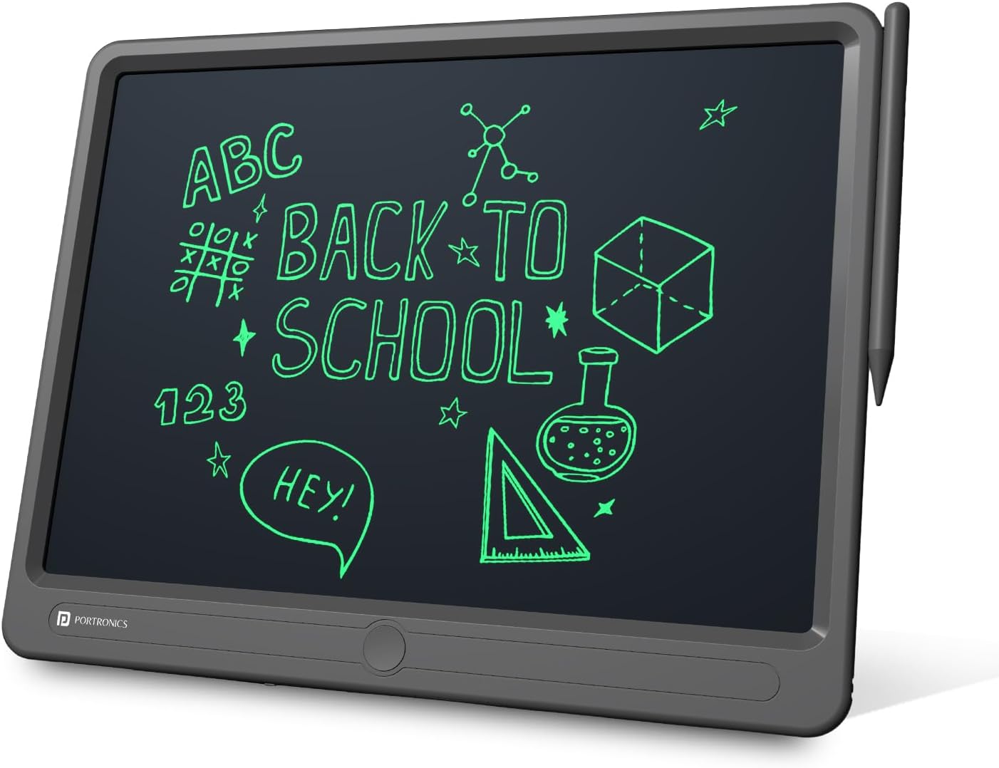 Ruffpad 15 Re-Writable LCD Screen 38.1cm (15-inch) Writing Pad for Drawing, Playing, Handwriting Gifts for Kids & Adults