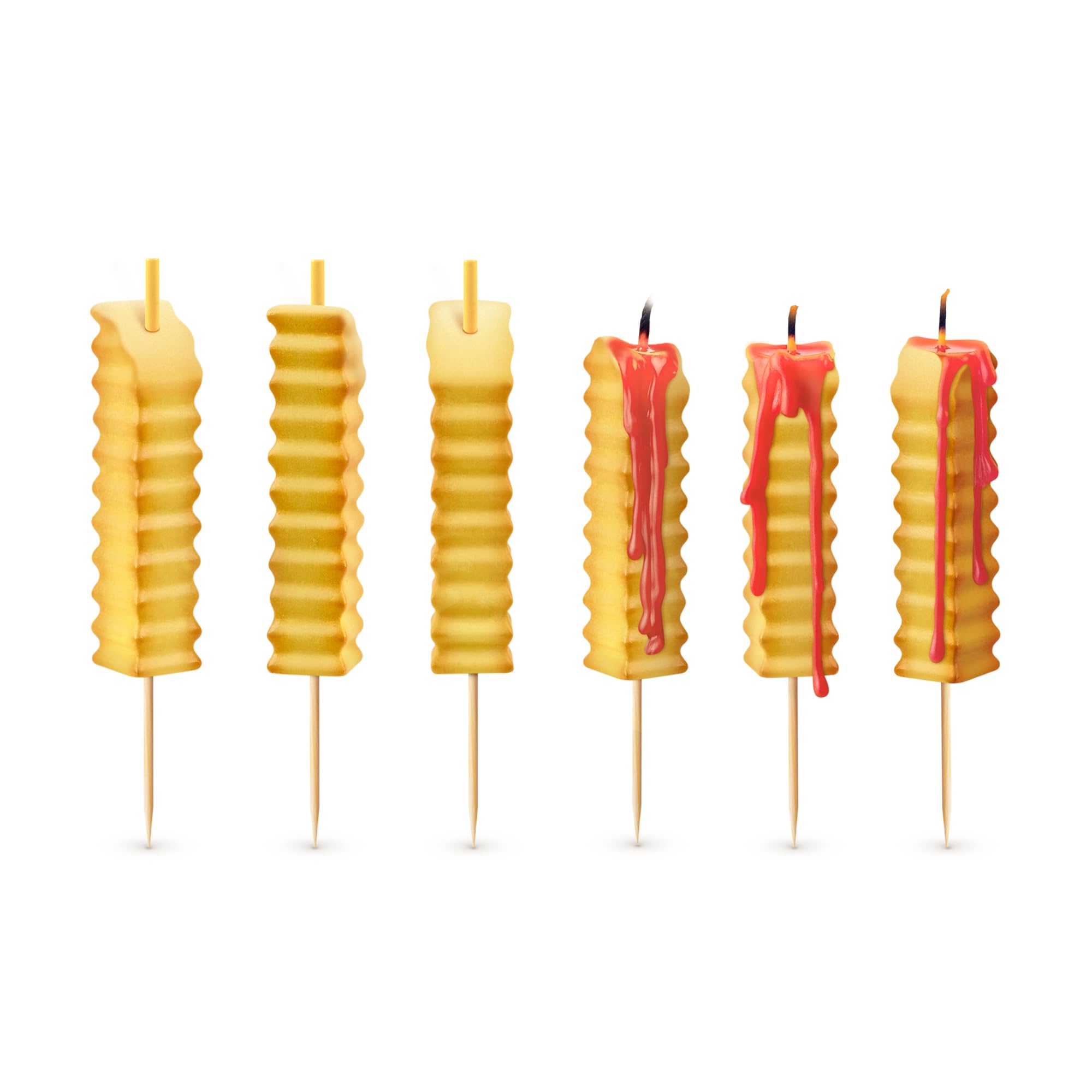 Amazon.com: Genuine Fred HOT and Crispy French Fry Party Candles