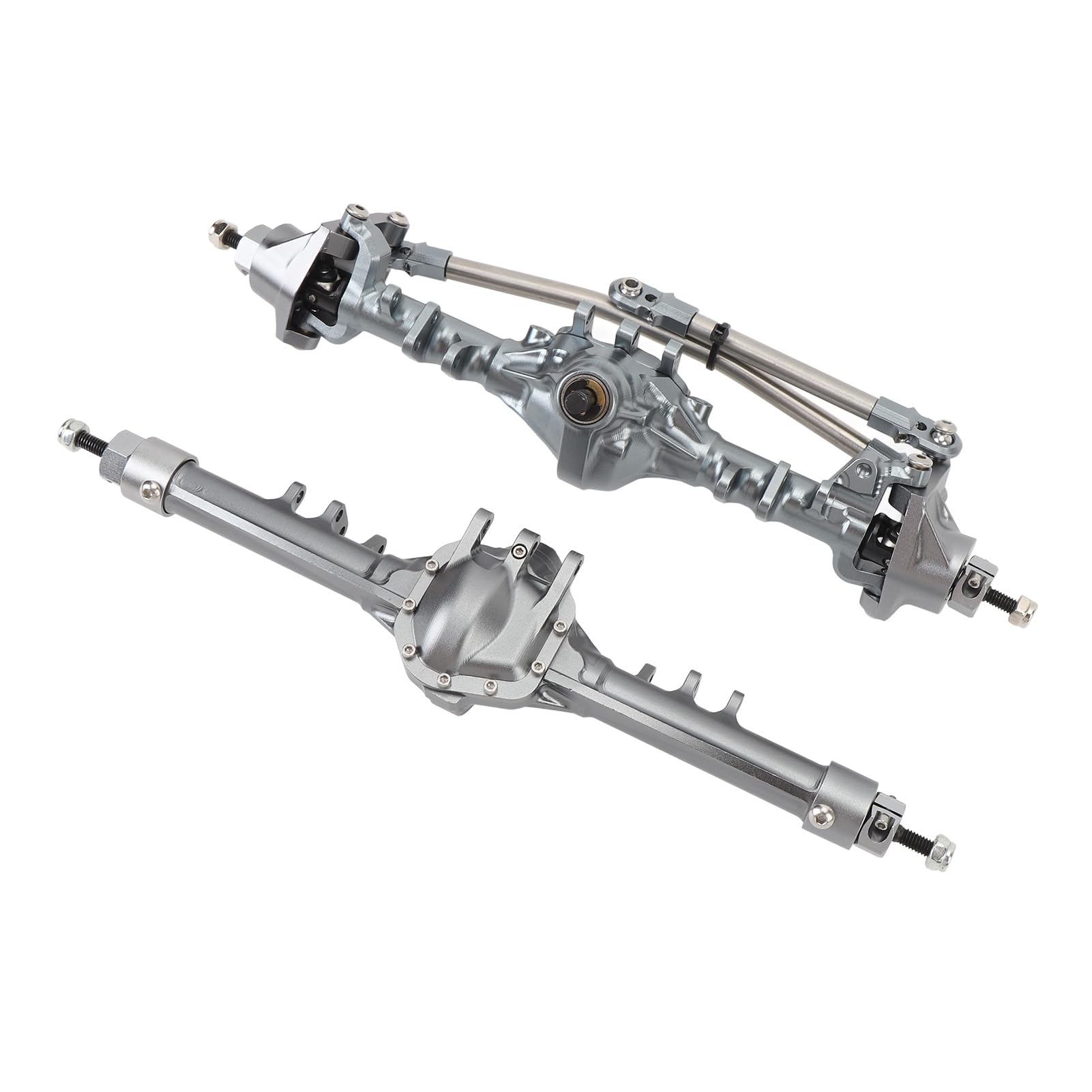 SUNGOOYUE Oś Części Zamienne ze Stopu Aluminium RC Car Currie RockJock Portal Set dla SCX10 II 1/10 Crawler