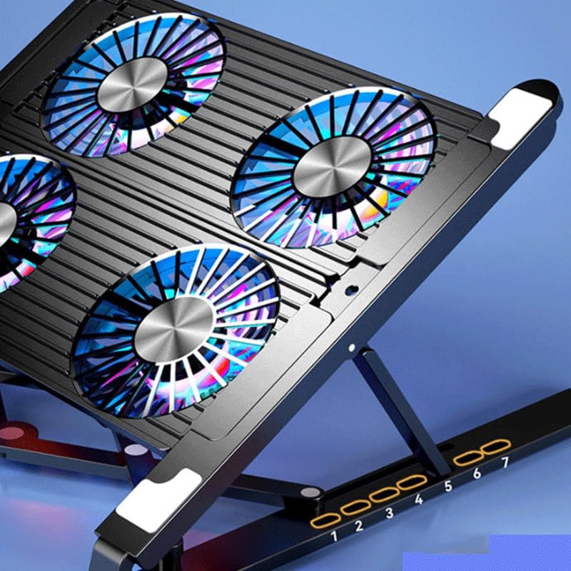 Portable Alloy Bracket Cooling Fan Laptop Computer Heat Sink