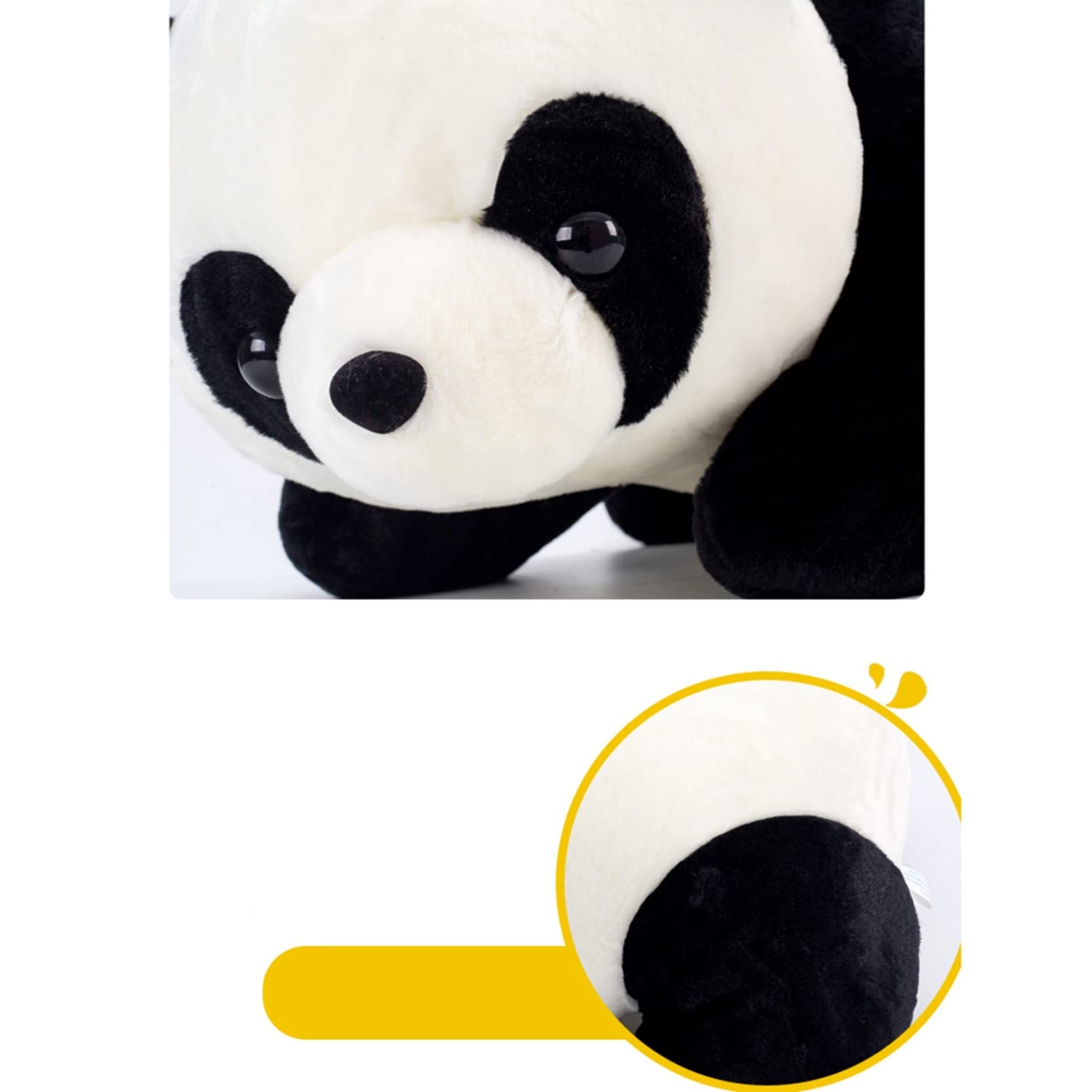 Amazon.co.jp: パンダ ぬいぐるみ 可愛い リアル アニマル 大きい 縫い