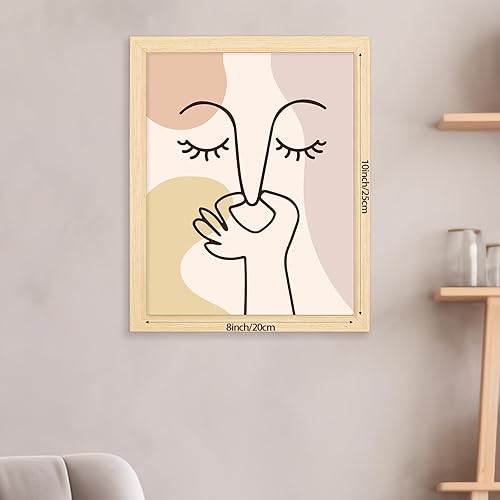 Miniatura 4 de TUXVAKY Decoración de baño boho para pared, imágenes artísticas divertidas para baño