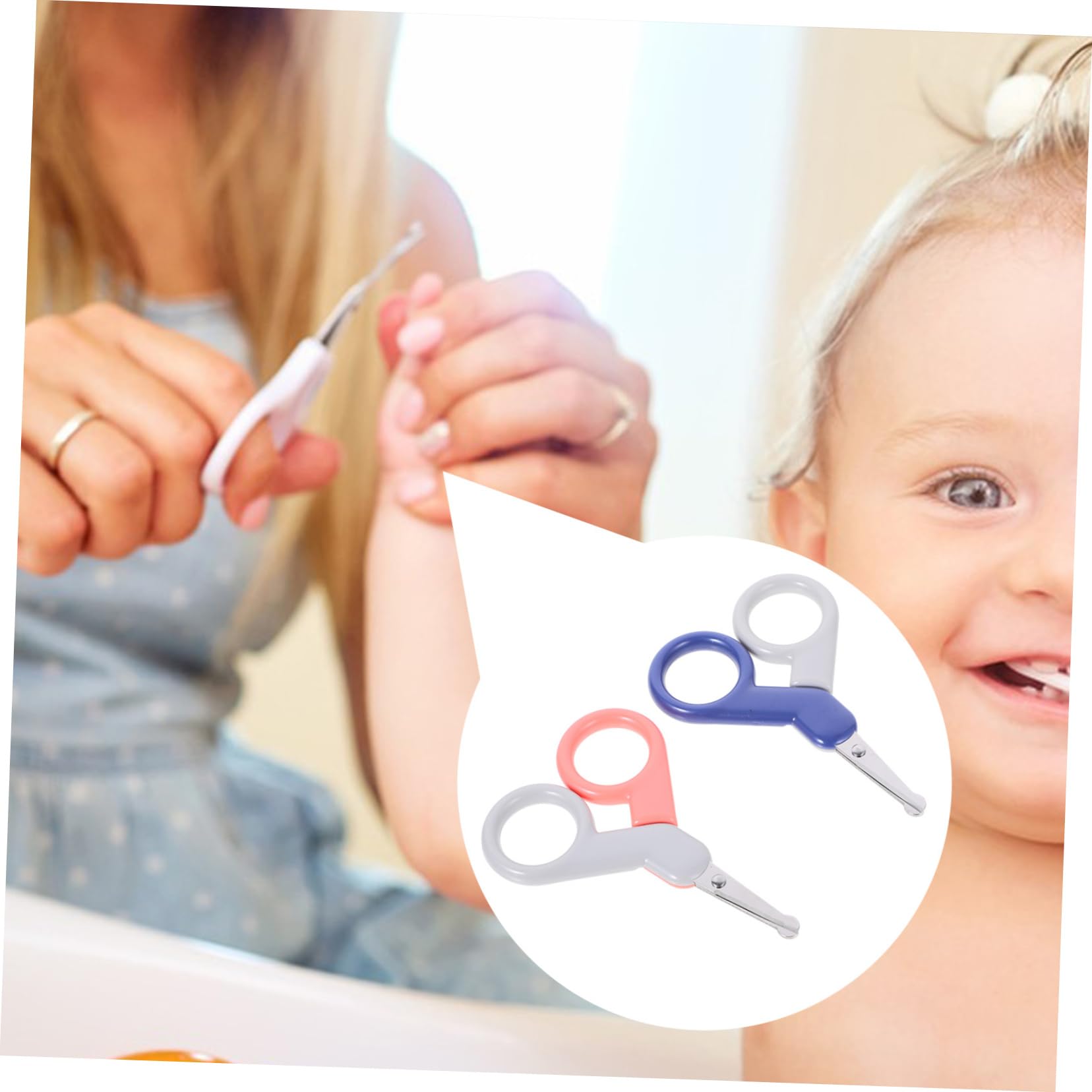 TOYANDONA Traje De Niños 6 Piezas tijeras de uñas cortaúñas recién nacido kit de cosmetología tijeras para niños tijeras de seguridad para bebés cortador de manicura clavo cortauñas