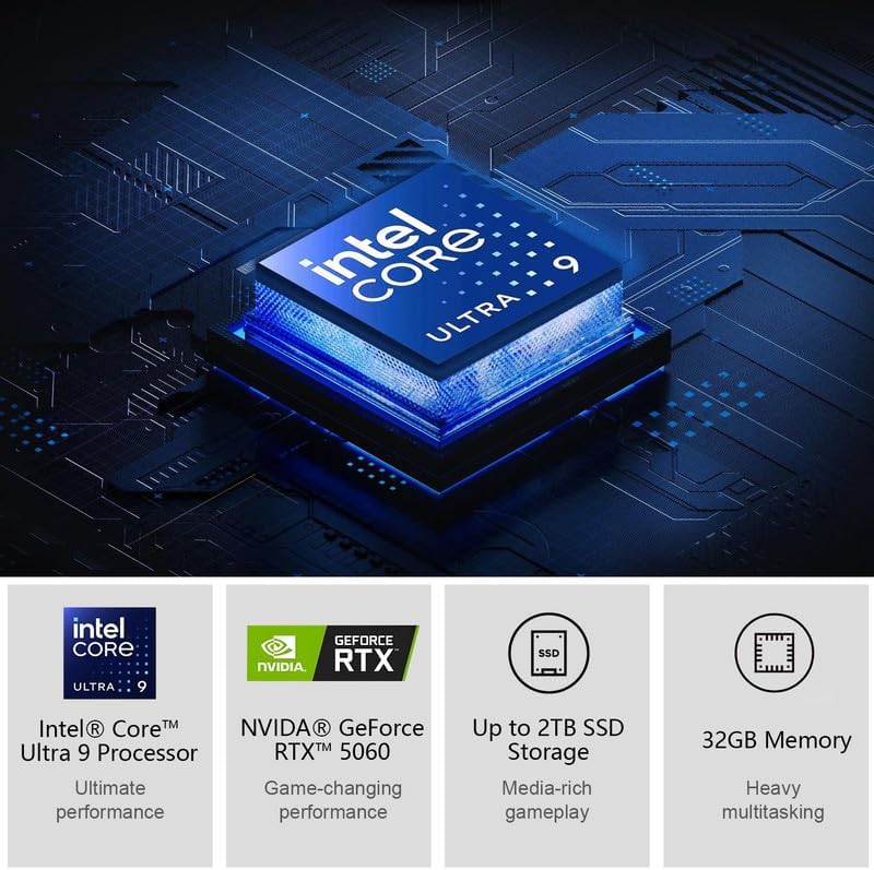 Lenovo Legion 5i 16" Gaming Laptop, 240Hz IPS Display, Intel Ultra 9 275HX, NVIDIA RTX 5060, 32GB DDR5• 1TB SSD• Wi-Fi 7• Thunderbolt 4, RGB Backlit, Windows 11 Pro, MS Office 2021, Seibosfy - Image 2