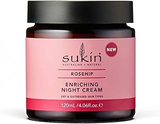 sukin Crema de noche enriquecedora de rosa mo...