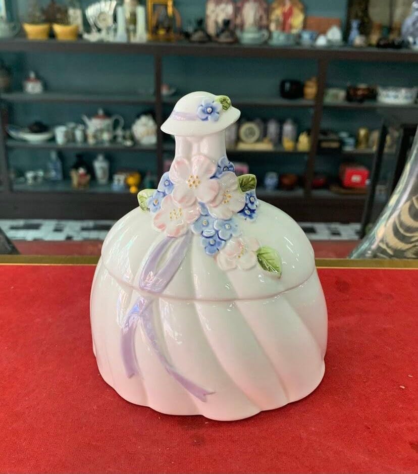 Vintage Thailand ceramic sugar bowl