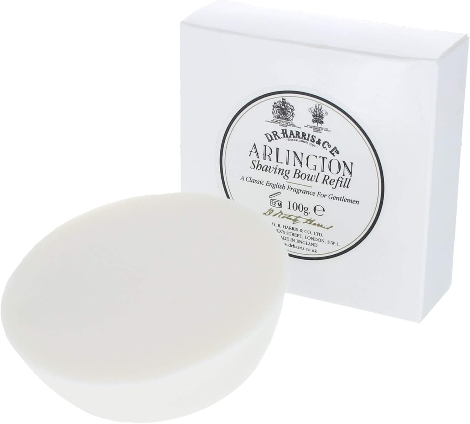 D.R. Harris & Co. Ltd. Arlington Shave Soap Refill, 100 g