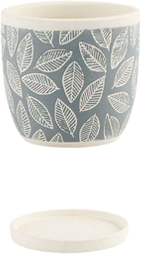 Flower Pot Flower Plant Pots Modern Decorative Gardening Pot with Drainage Hole and Saucer Suitable for Indoor and Outdoor Use Ceramic Flower Pots House Plants，Roze