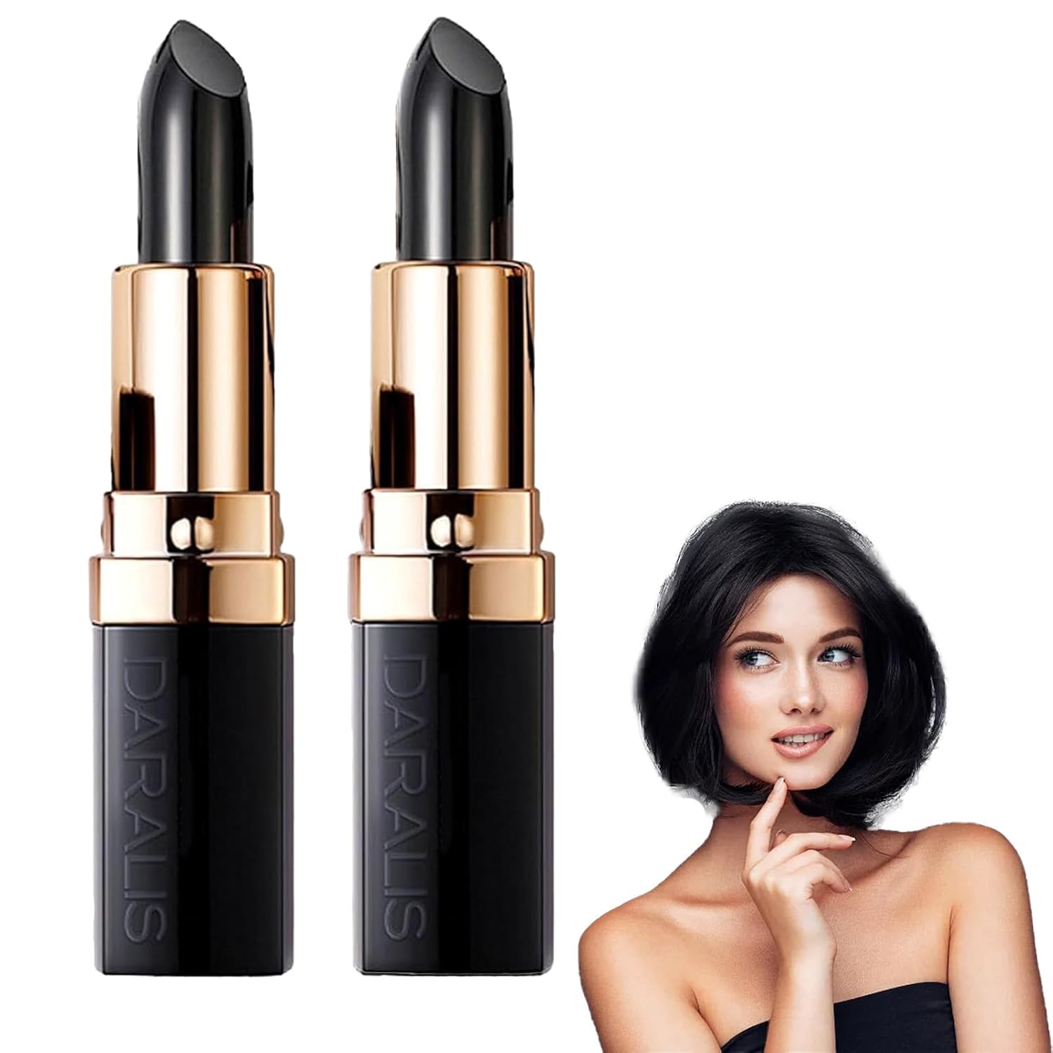 Plant Hair Dye Stick,Temporary Hair Dye Stick, Instant Hair