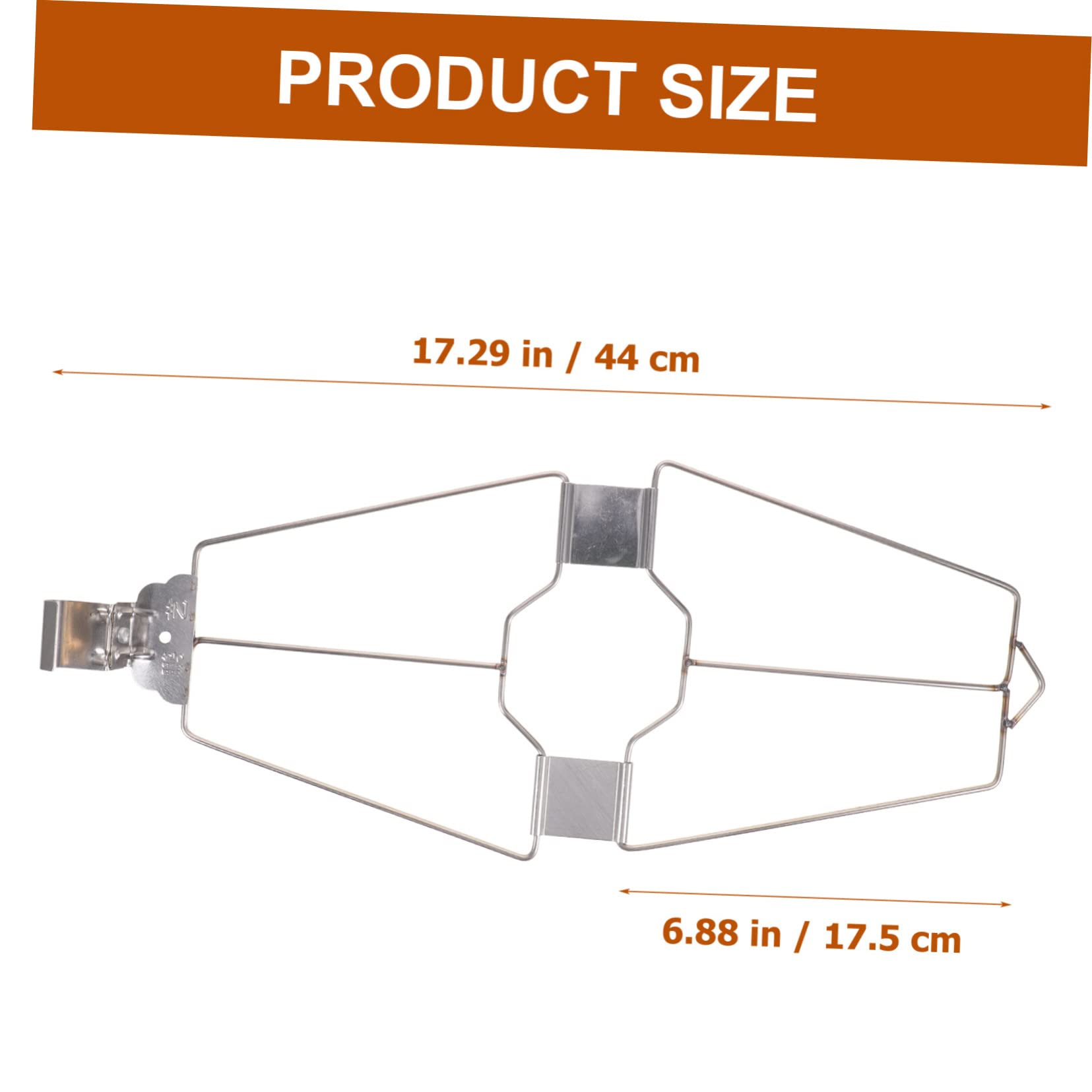 COLLBATH Stainless Steel Roast Duck Clip Barbecue Clip Chicken Holder for Bbq Grill