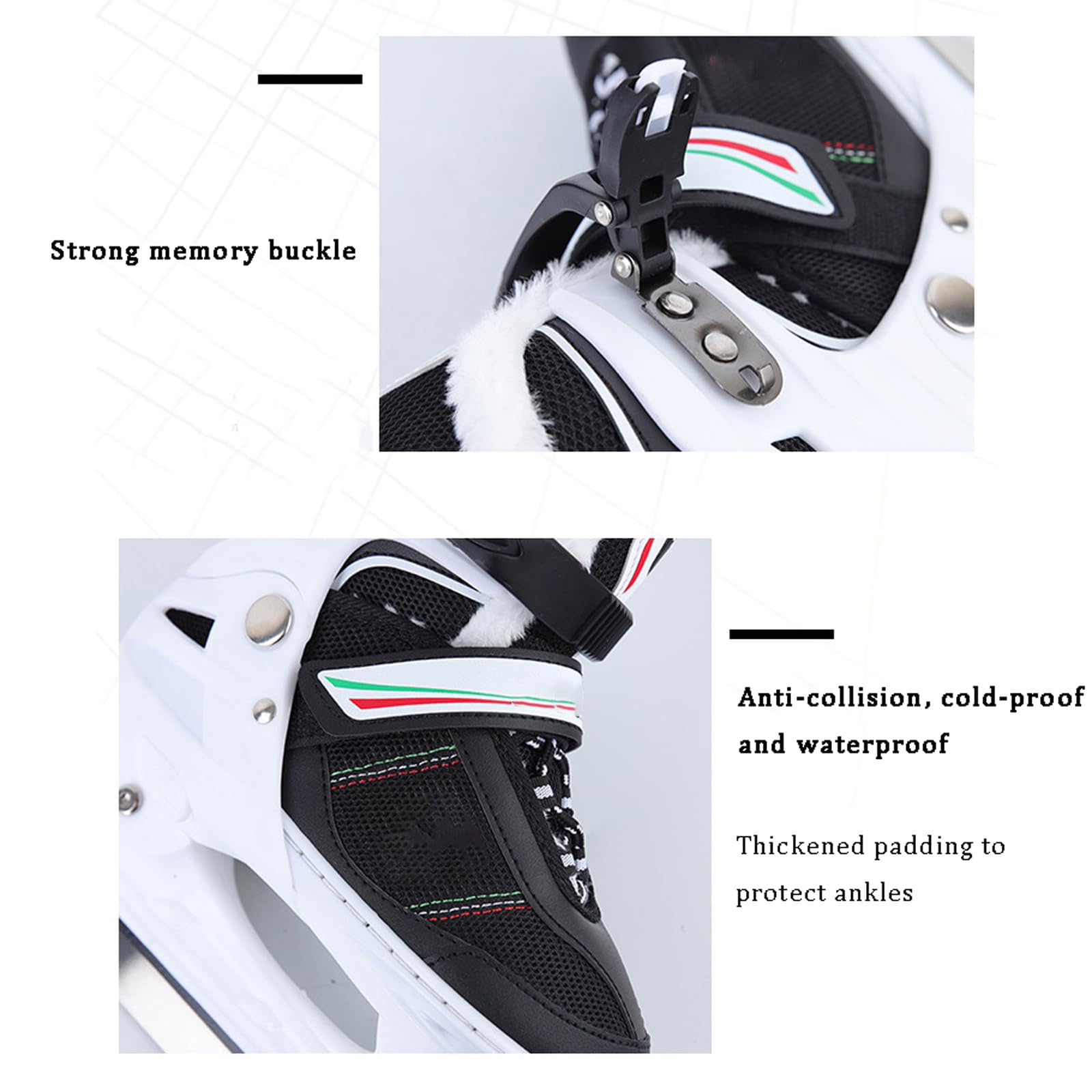 Pattini da hockey su ghiaccio Pattino da Ghiaccio Allungabile