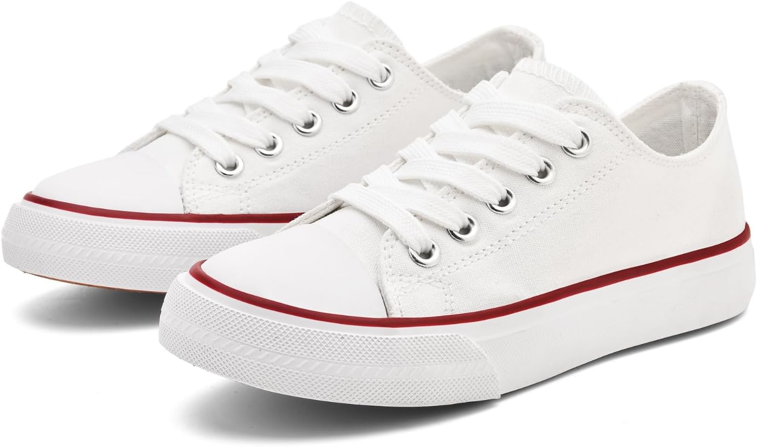 Toddler Canvas Sneakers, Non-Slip & Durable Sports Shoes for Boys & Girls, Cushioned, Breathable Kids Sneakers - Image 5