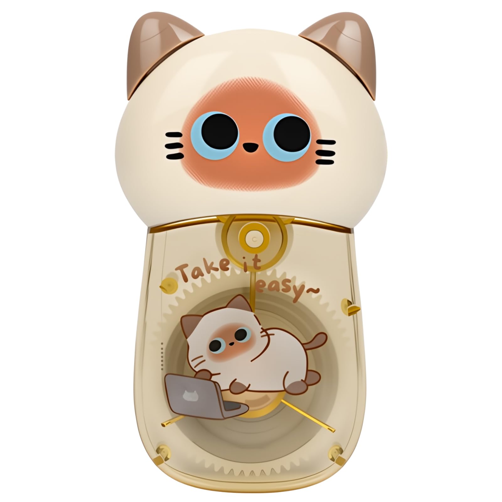Nastro correttore per gatti, nastro bianco kawaii con ricarica