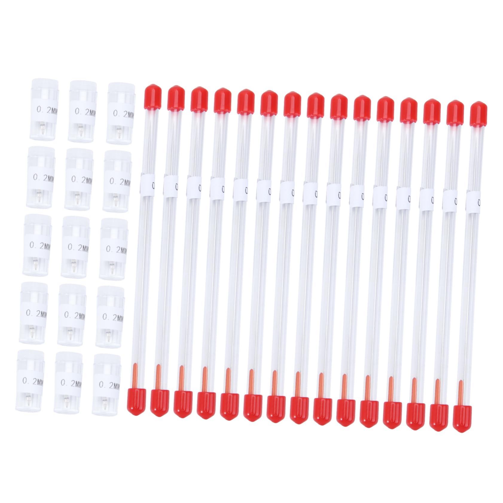 Gadpiparty 1 Set Airbrush Nozzles Needles for Airbrushes Precision Engineered Parts for Professionals and Hobbyists Random Color Selection Random Color