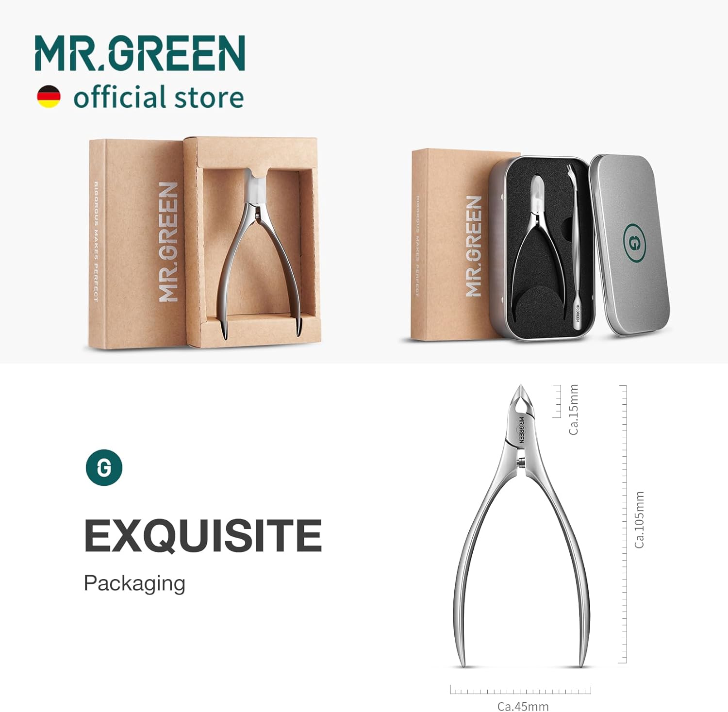 Cuticle Nippers Innovate Cuticle Scissors Built-in Spring