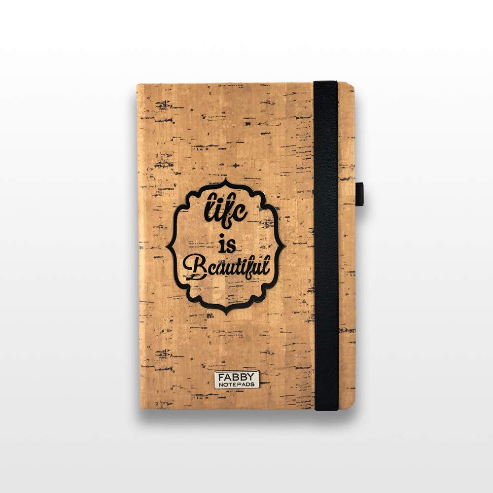 Buy Bullet Journal A5 Cork Design with Laser; Impressive texture that