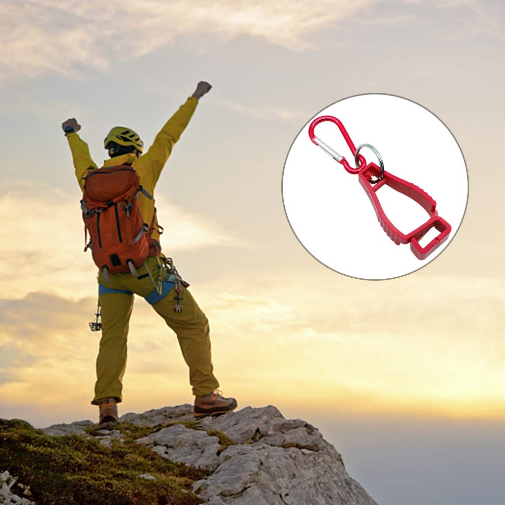 Nothers 6x Handschuh Clip Halter - Sicherheitsclips Für Arbeitshandschuhe