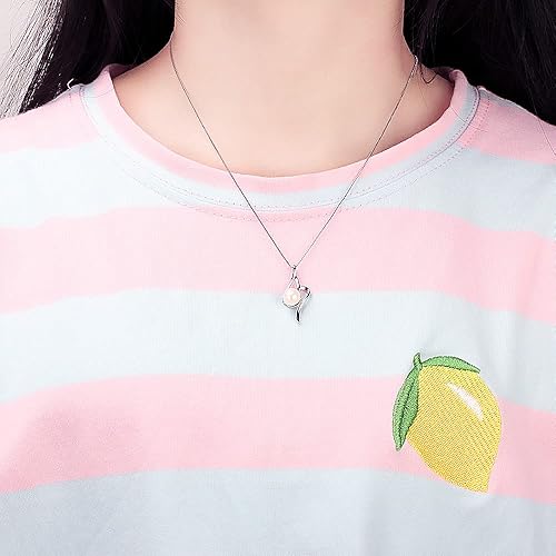 Miniatura 6 de Colgantes trenzados para joyería de perlas de plata de ley, diseño colgante de montaje para joyería de moda, Metal, Circonita Cúbica