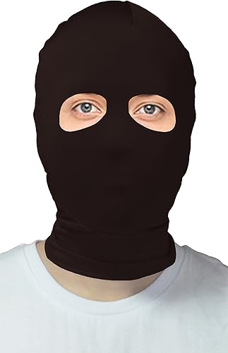 VSVO Máscara de capucha Zentai de ojos abiertos