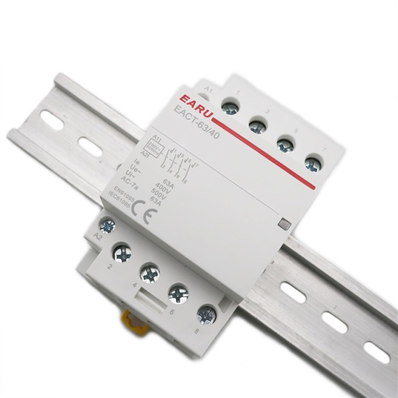 Stycznik modułowy 4P 16/20 A AC 220 V 110 50/60 Hz do szyny DIN, kontrolera przełączników (4p-AC 110 V, 20A-2NC)