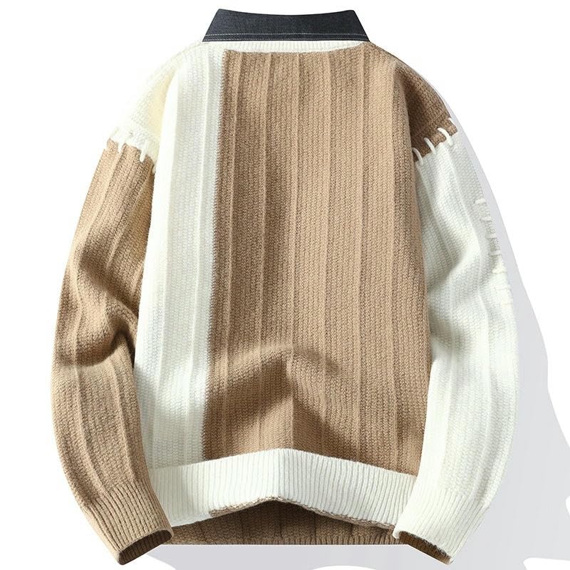 Pull en tricot confortable pour homme idéal au quotidien