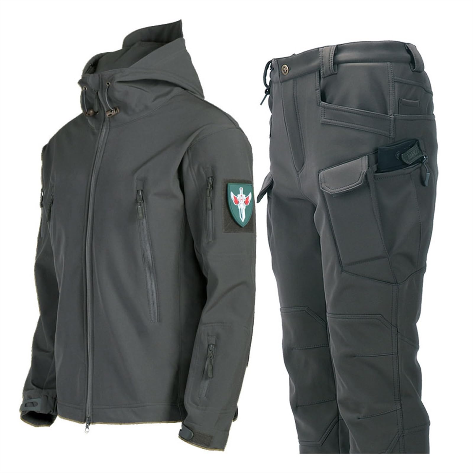 Wygwlg Traje De Nieve De Invierno Para Hombre, Conjunto Nieve Para Snowboard Impermeables Y Resistentes Al Viento Con Aislamiento Para Hombre, Chaquetas Con Brazalete Y Pantalones Con Cinturón