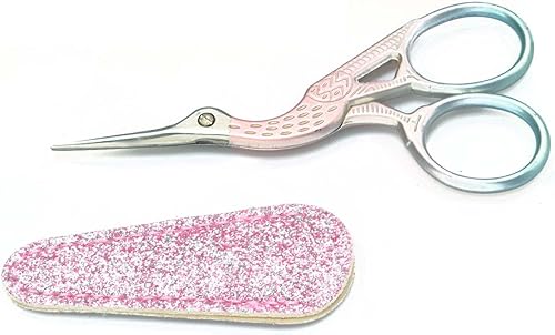 Miniatura 9 de 6 piezas de tijeras de seguridad de cuero sintético funda protectora de tijeras de corte de pelo, tijeras de costura, funda de tijeras de belleza