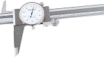 Accusize Industrial Tools 12'' x 0.001'' Stainless Steel Precision Dial Caliper in Fitted Box, P920-S212