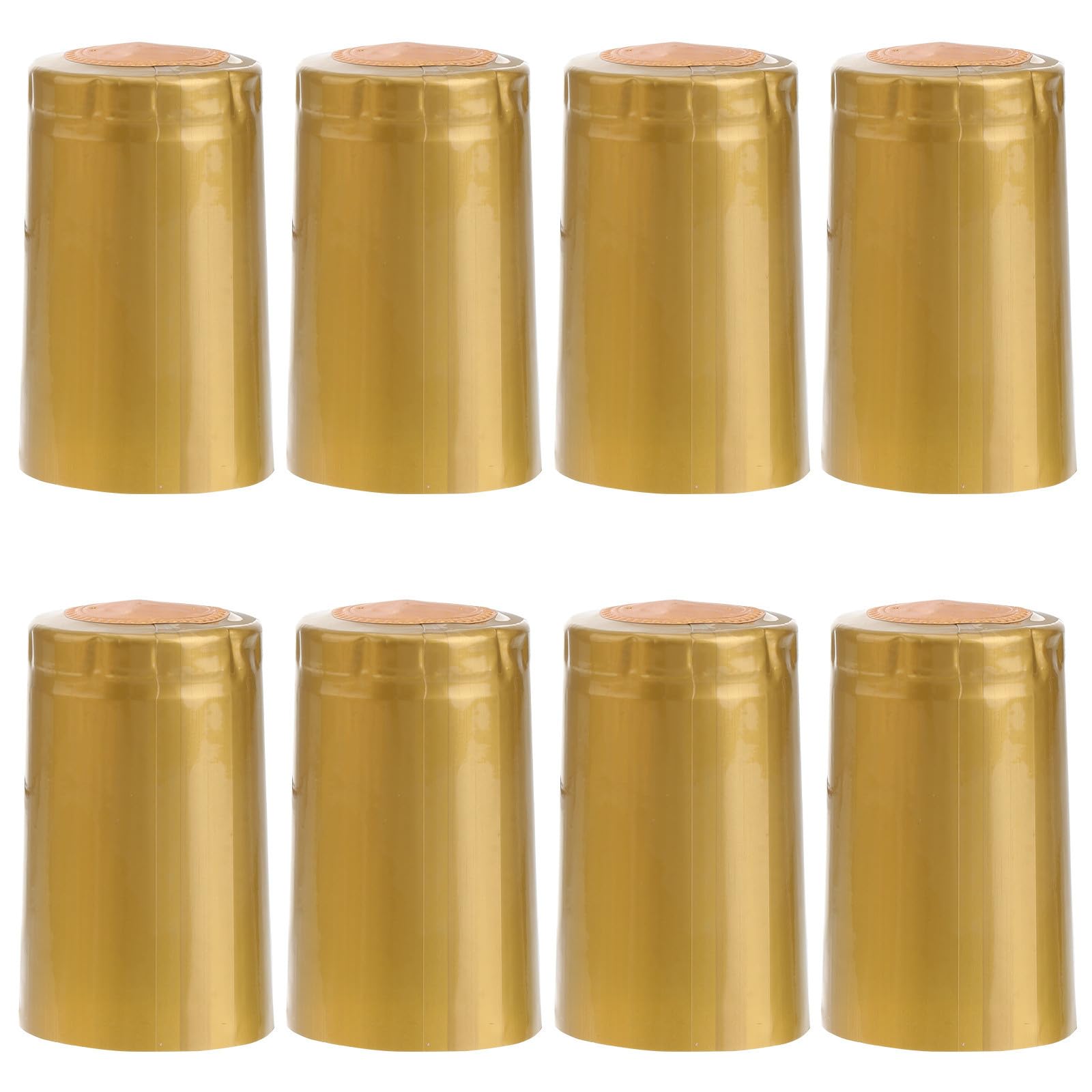 Tapones termorretráctiles para botellas de vino, decoración y sellado hermético flip-top