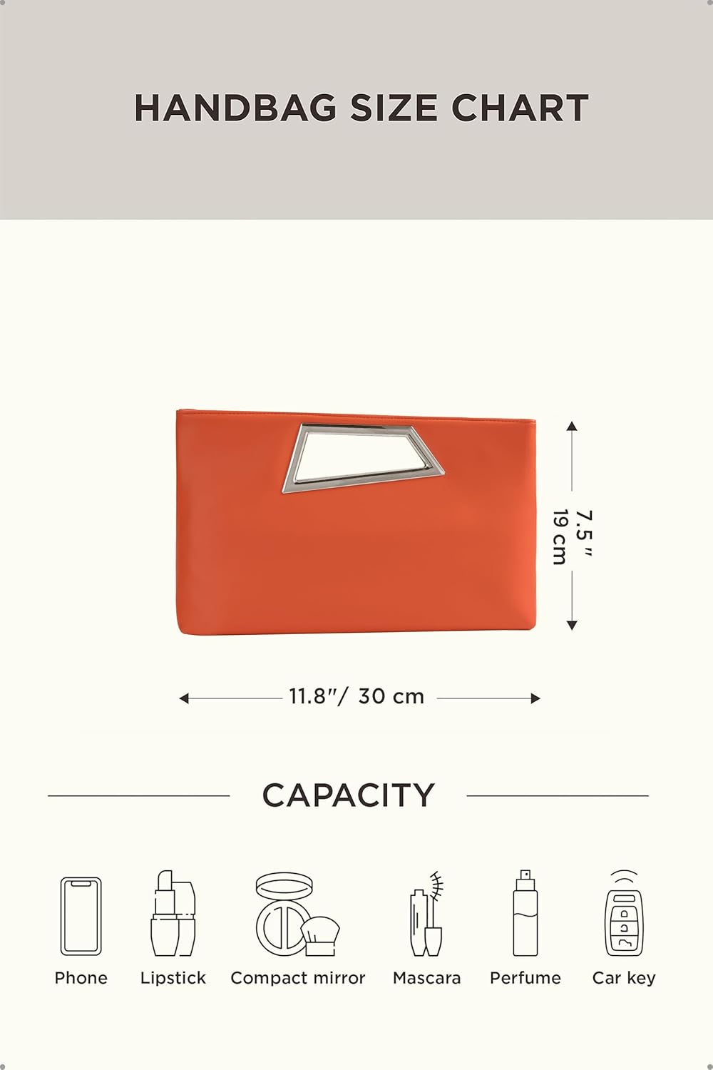 Coucoland Clutch Purse for Women - Evening Bags PU Leather Glitter Fashion Purse Handbag for Wedding Party Daily | PU Leather, Glitter, Fashion Purse, for Wedding Party, Daily - Image 7