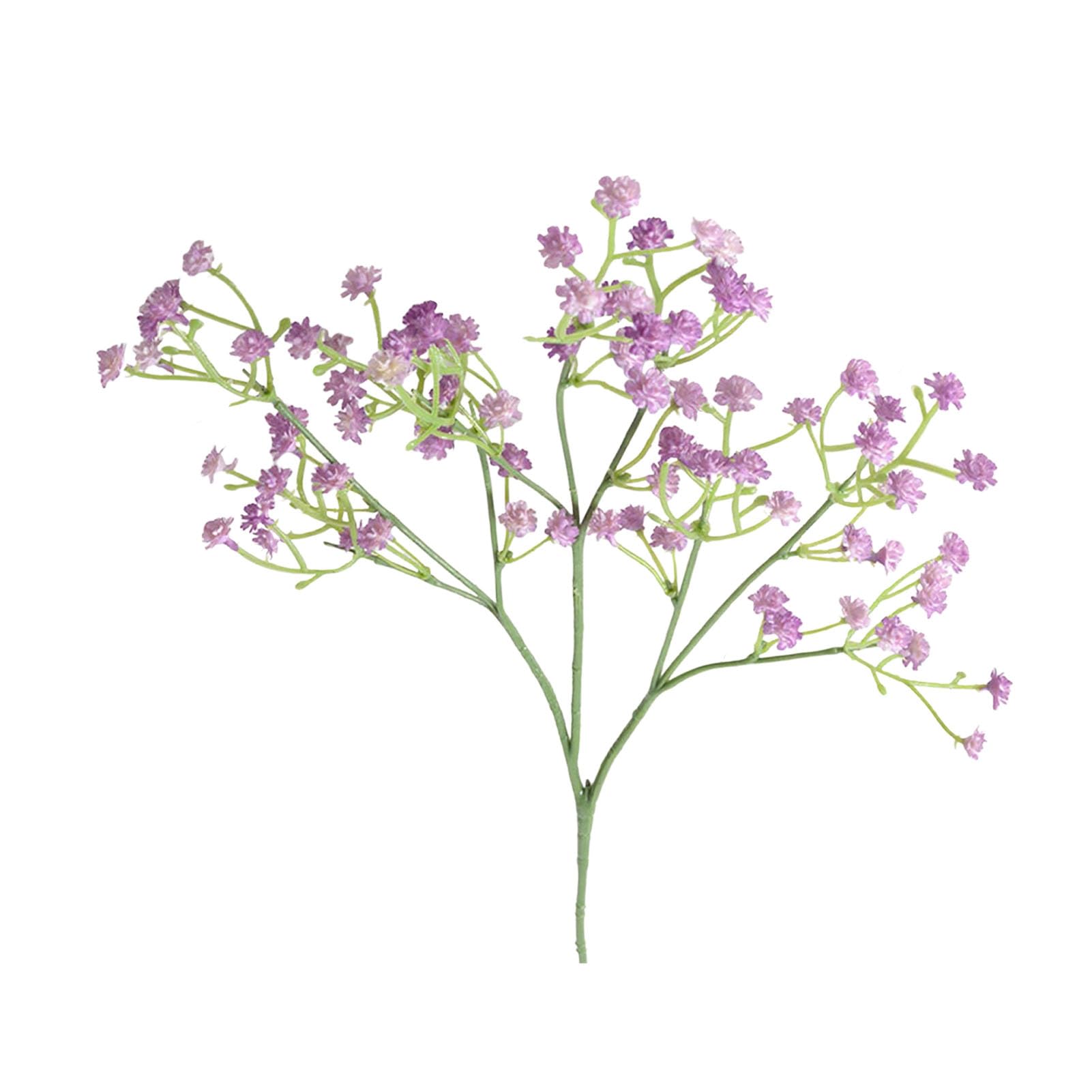 Virelynx 3 Stems Babys Breath Artificial Flower – Real Touch Gypsophila Bouquet for Vase, Wedding Centerpieces DIY Floral Arrangements