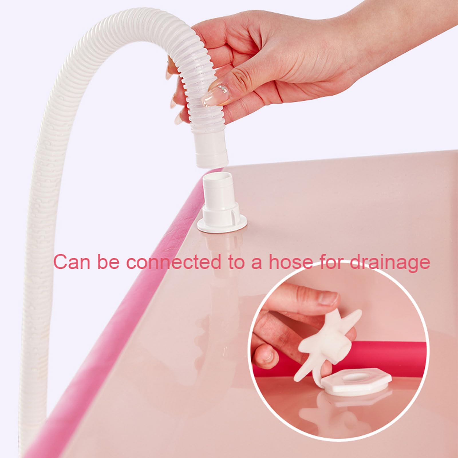 Vasca da bagno per adulti, vasca pieghevole per bambini, vasca da bagno pieghevole per acqua calda, vasca da bagno fredda, contenitore per sauna, coperchio per sauna e sapone, vasca da bagno per spa,