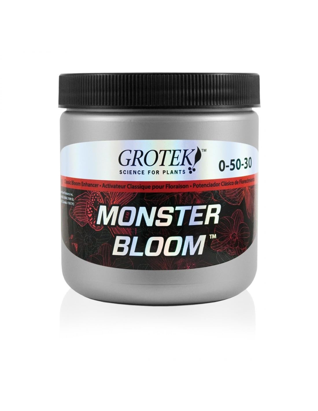 GROWMANIA Fertilizante Monster Bloom en Polvo de Grotek 500GR | Abono para la Floración de Plantas y Cultivos | Etapas Intermedias