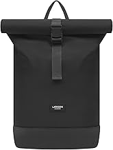 LARKSON Rucksack Damen & Herren - Janne Small - Rolltop Rucksack mit Laptopfach für Uni, Arbeit, Reise & Fahrrad - Backpack Tagesrucksack Klein - Wasserabweisend