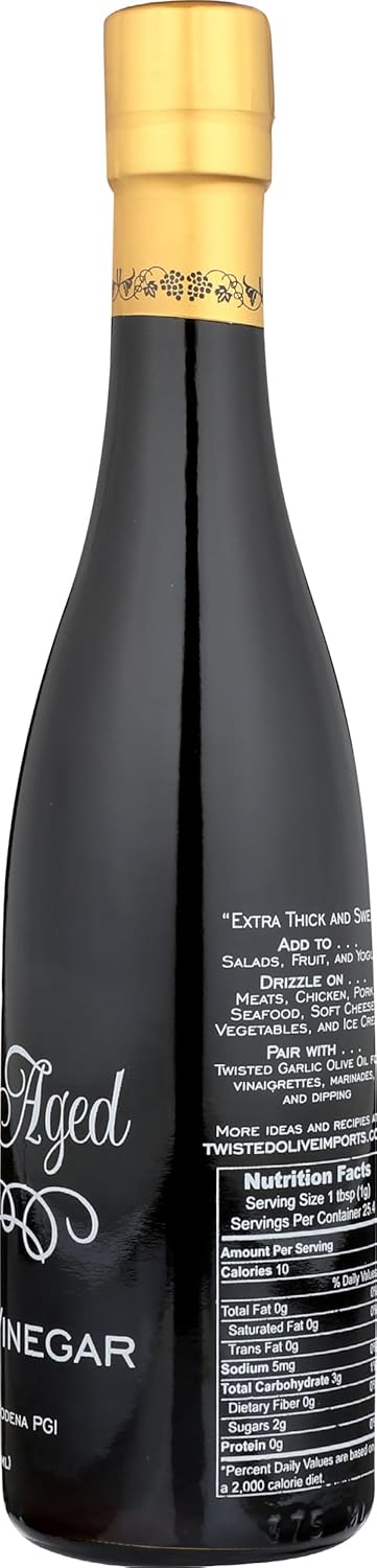 TWISTED OLIVE IMPORTS 25 Year Aged Balsamic Vinegar, 12.7 OZ