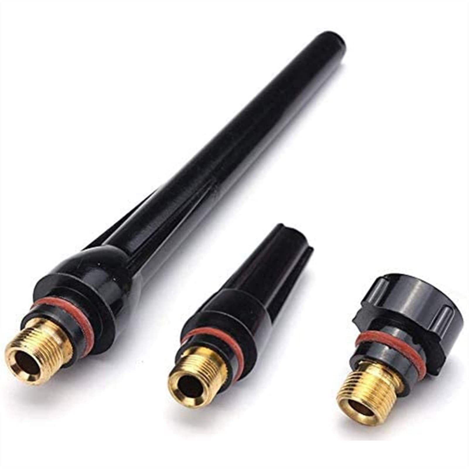 WZDDXUNSF Welding Torch Accessories Kit Alumina Nozzle Stubby Gas Lens 10 Cup for TIG WP-17/18/26 tig