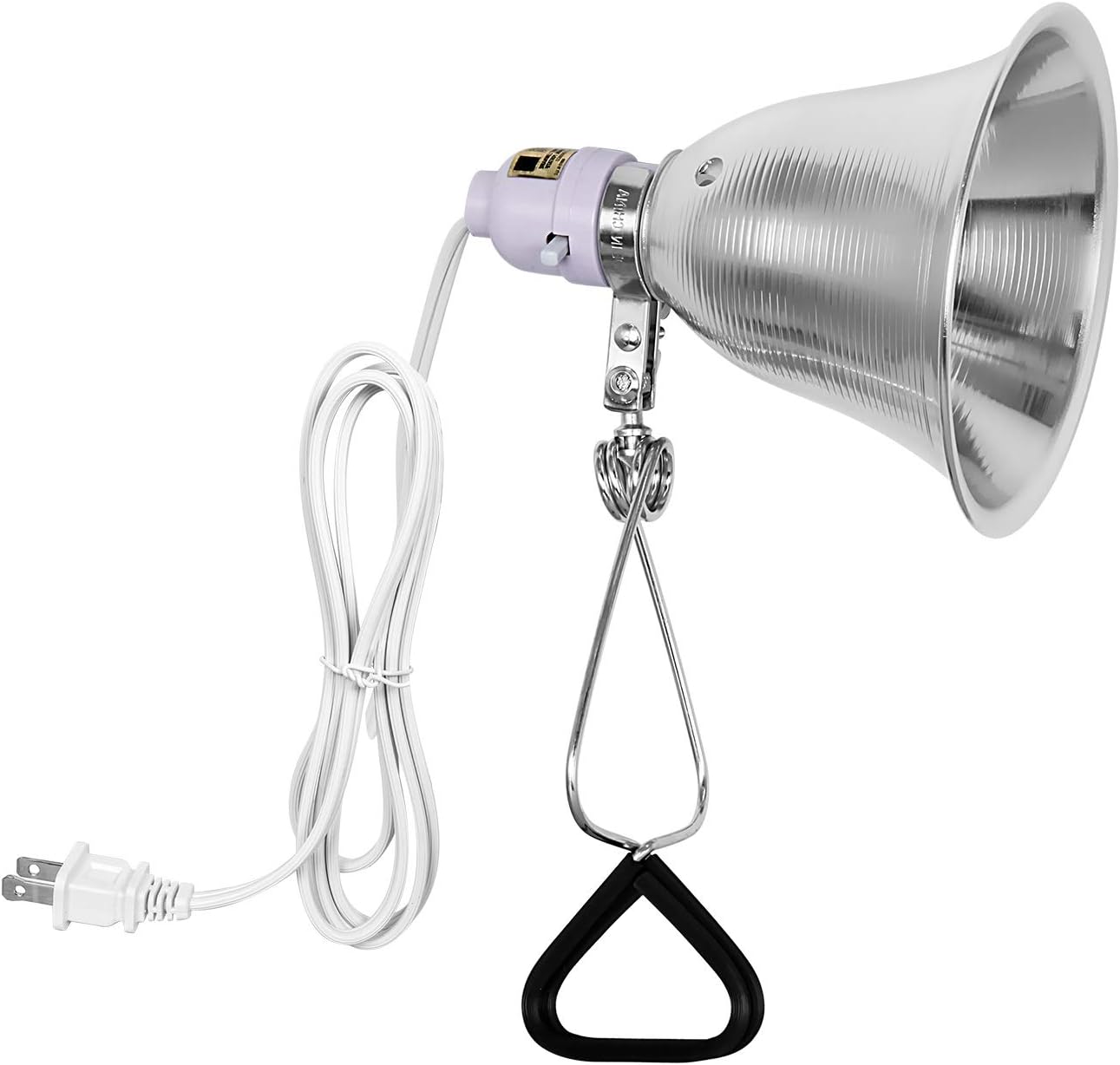 Simple Deluxe Clamp Lamp Light with 5.5 Inch Aluminum