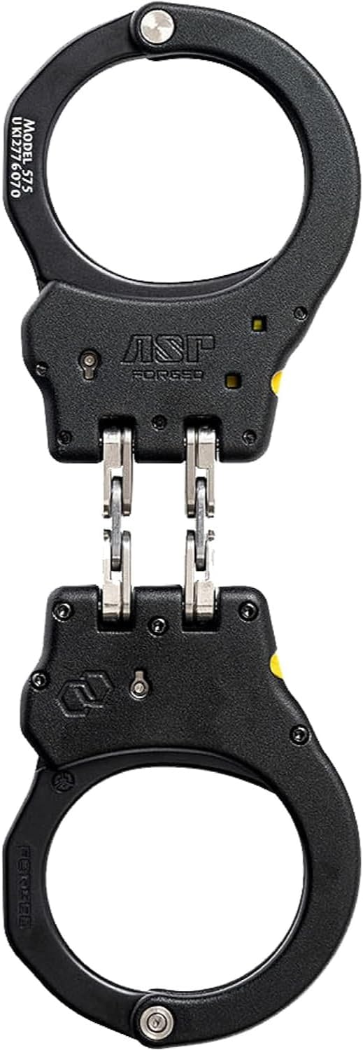 ASP Ultra Double-Locking Hinge Handcuffs, Forged Aluminum Restraints, Professional Grade Cuffs and Tactical Gear