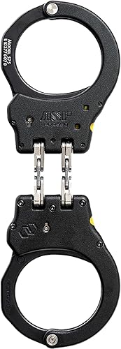 ASP Ultra Hinged Handcuffs, Double-Locking Handcuffs, Colored Handcuffs, Forged Aluminum Restraints, Police Handcuffs, Law Enforcement Gear,