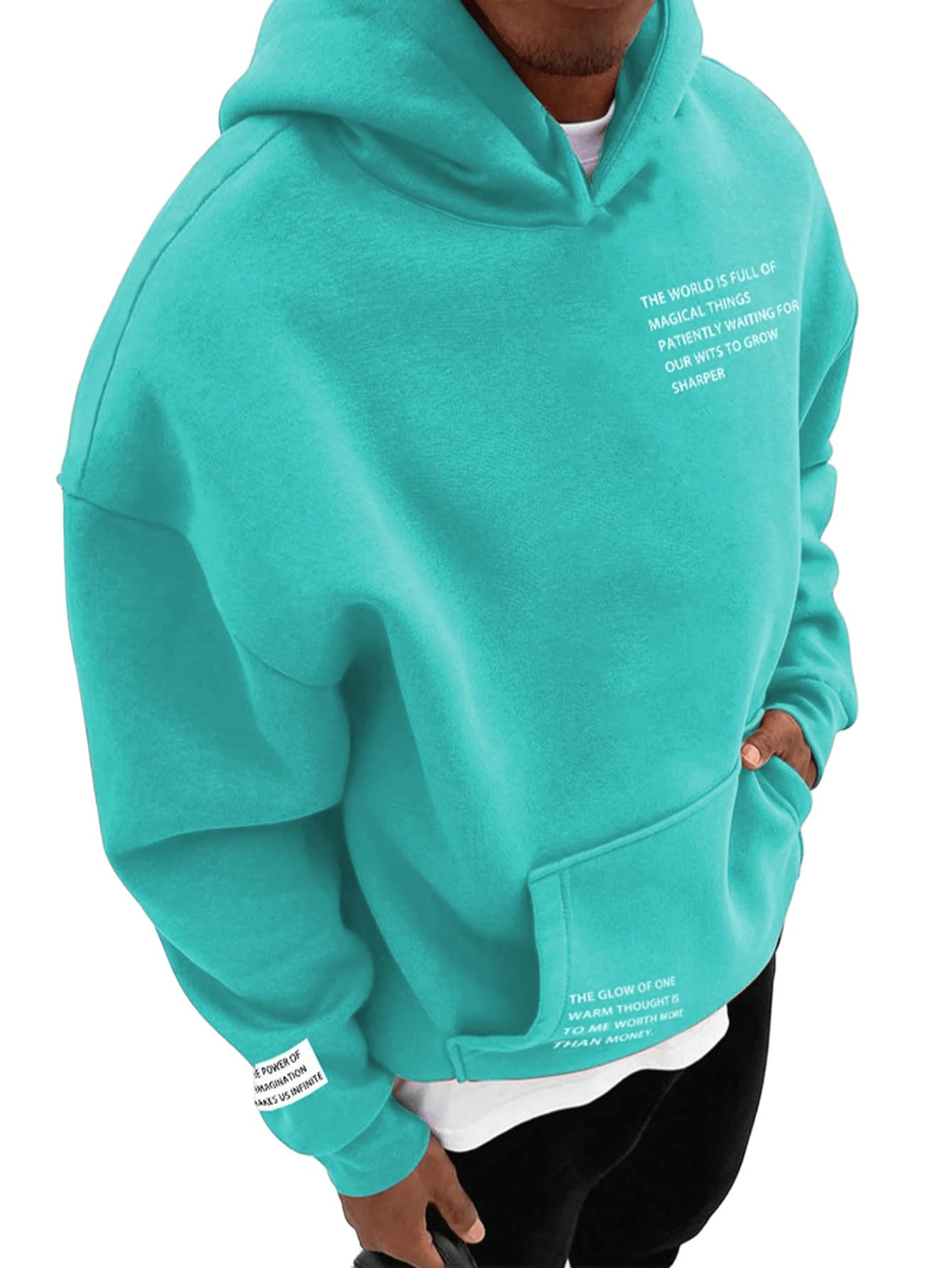 sxv style SXV 'Universe’ Printed Cool Aesthetic Sweatshirt Hoodie-picture-26