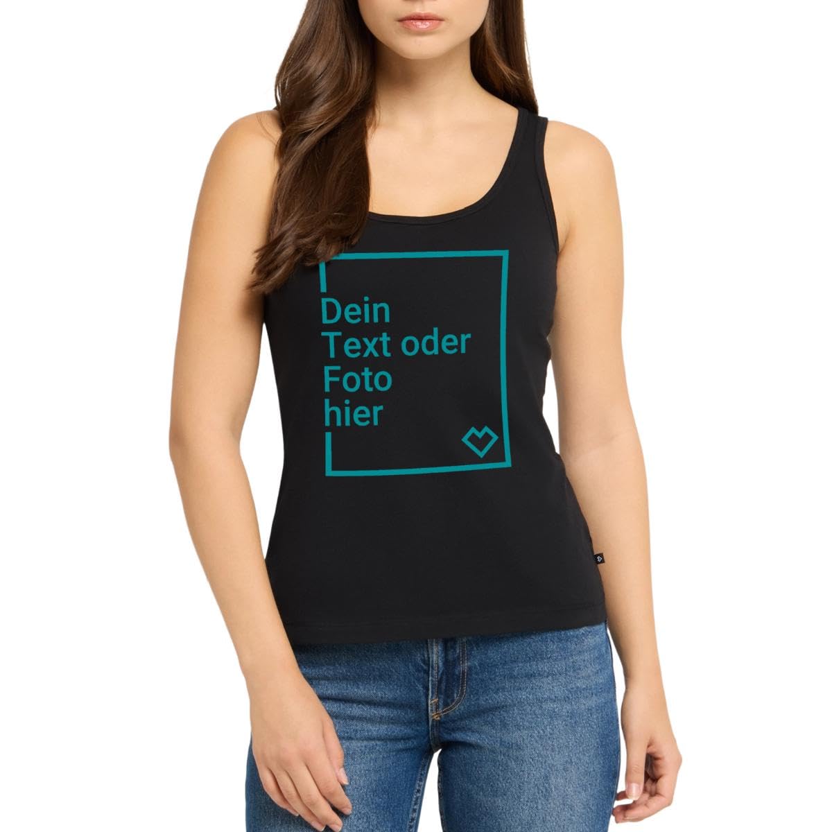 Spreadshirt Personalisierbares Tank Top Selbst Gestalten Mit Foto Oder Text Wunschmotiv Frauen Premium Tank Top