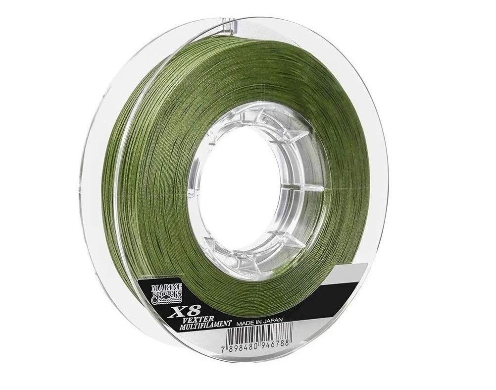 Linha Pesca Multifilamento Vexter X8 0.29mm 40 Lbs 300 Metros 8